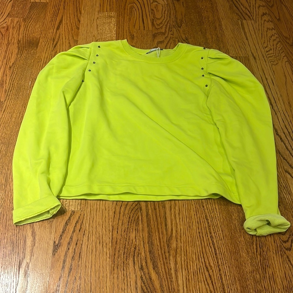 Zara Woman’s Neon Crewneck Size S